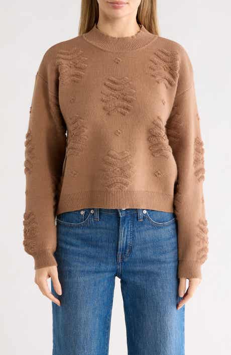 CYRUS Textured Crewneck Sweater