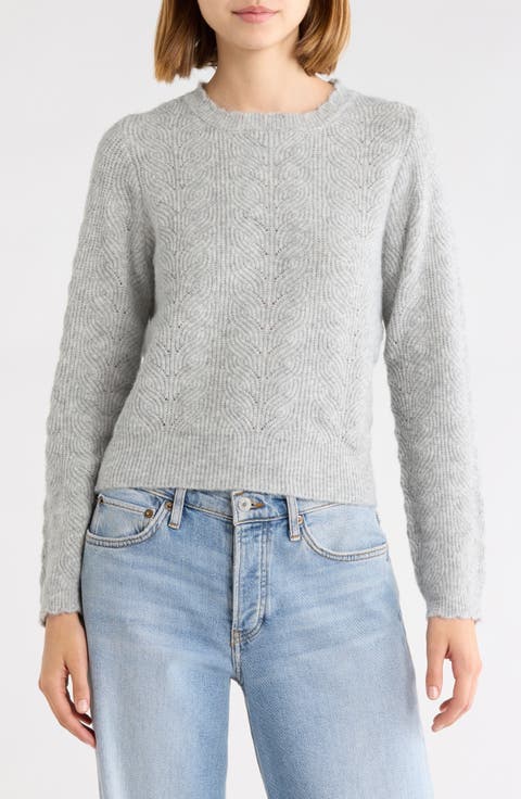Rumi Pointelle Sweater