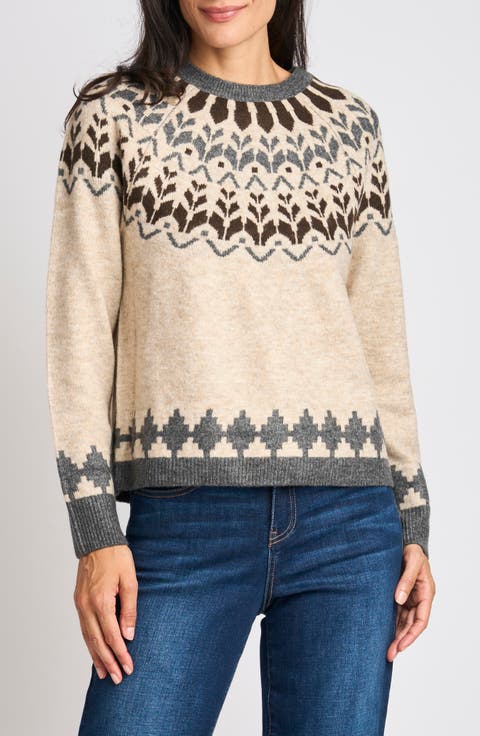 Fair Isle Crewneck Sweater