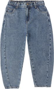 Rylee + Cru Kids' Barrel Leg Jeans