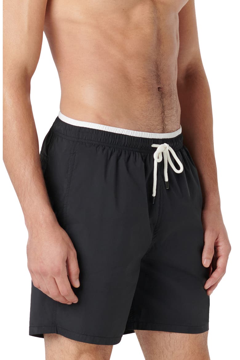 Quinn Swim Trunks, Alternate, color, BLACK