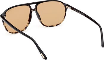 Bruce 61mm Navigator Sunglasses