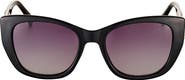 GUESS 54mm Gradient Round Sunglasses