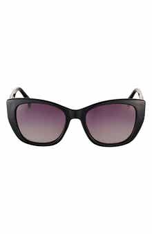 GUESS 54mm Gradient Round Sunglasses