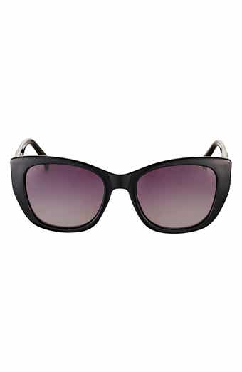 GUESS 54mm Gradient Round Sunglasses