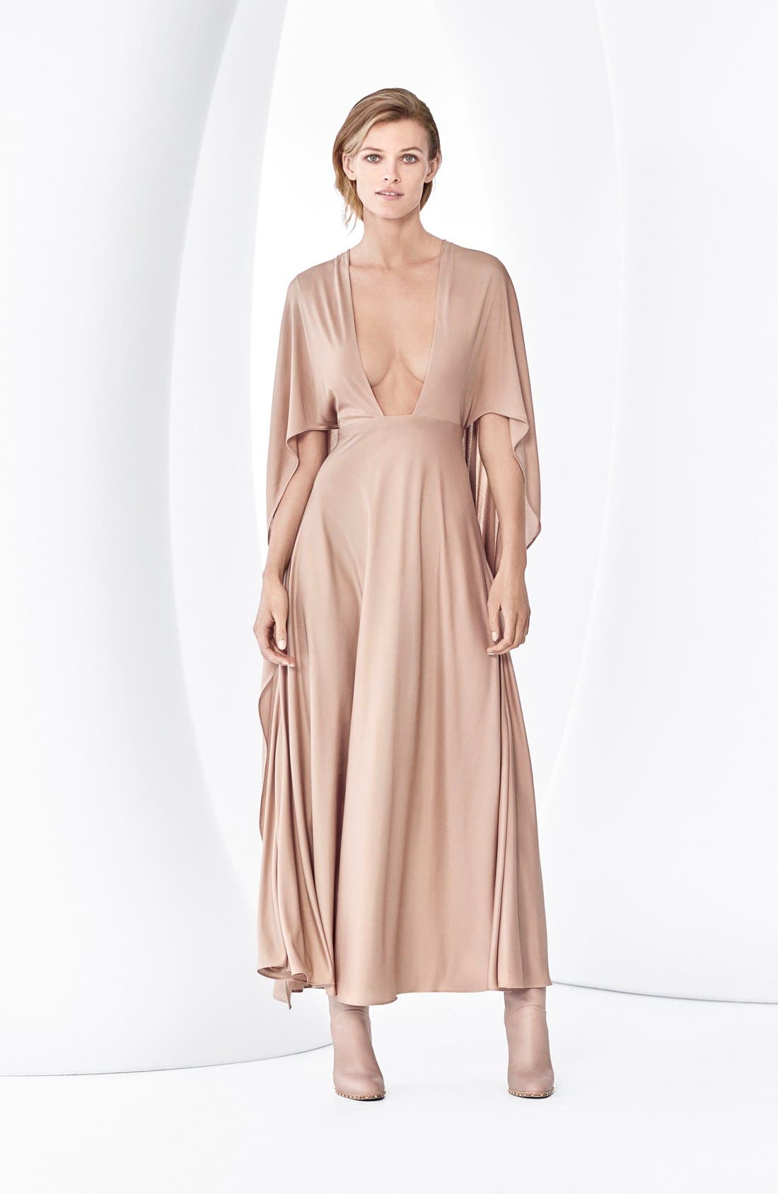 Valentino Garavani Valentino 'Soul Stud' Tall Boot, Alternate, color, 