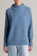 Vince Boiled Cashmere Funnel Neck Pullover