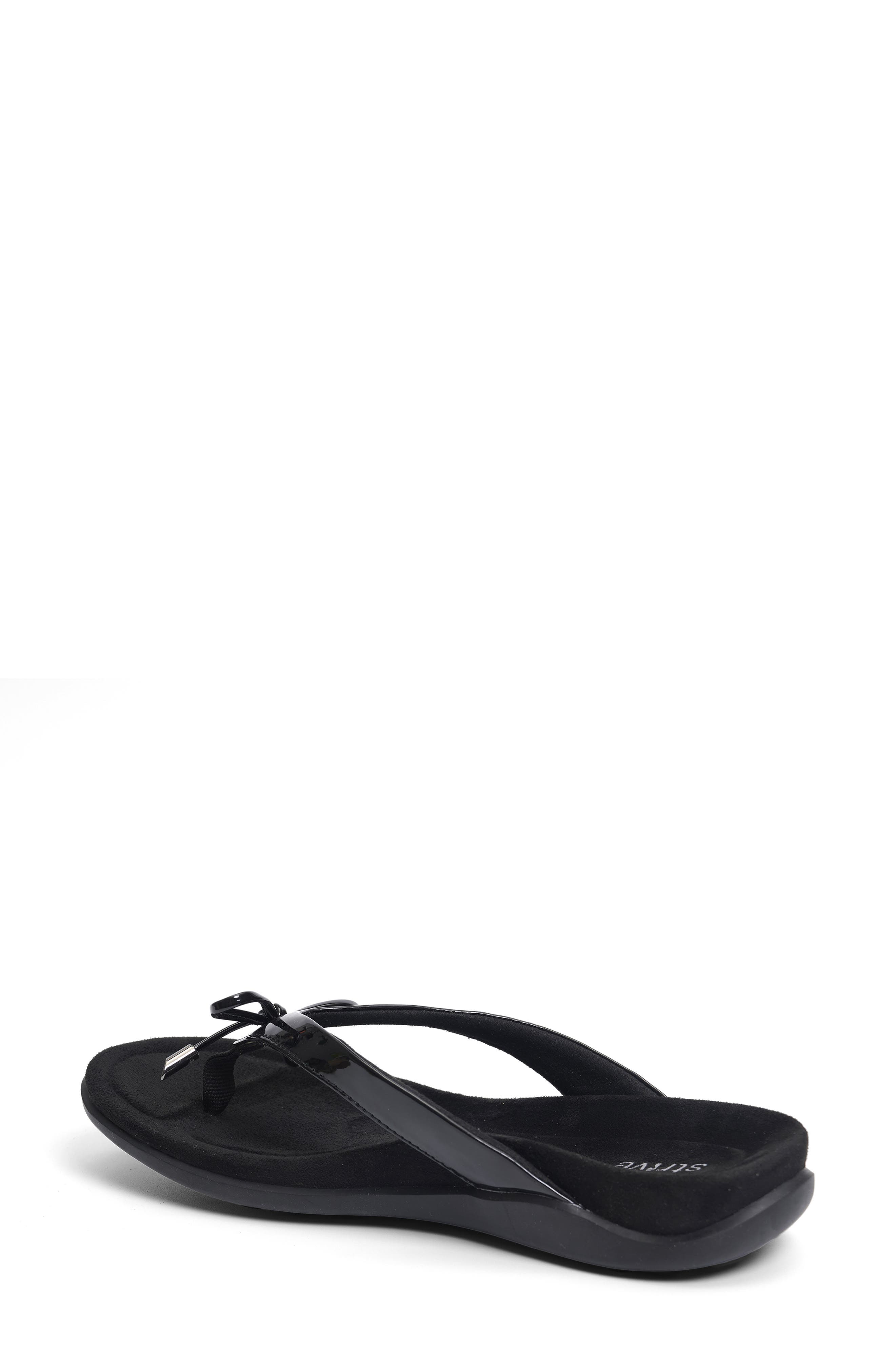 STRIVE Island II Bow Water Resistant Thong Slide Sandal, Alternate, color, 