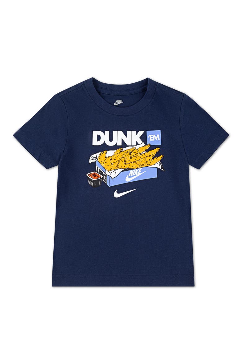 Kids' Dunk 'Em Tenders Graphic T-Shirt, Main, color, U90MIDNIGH