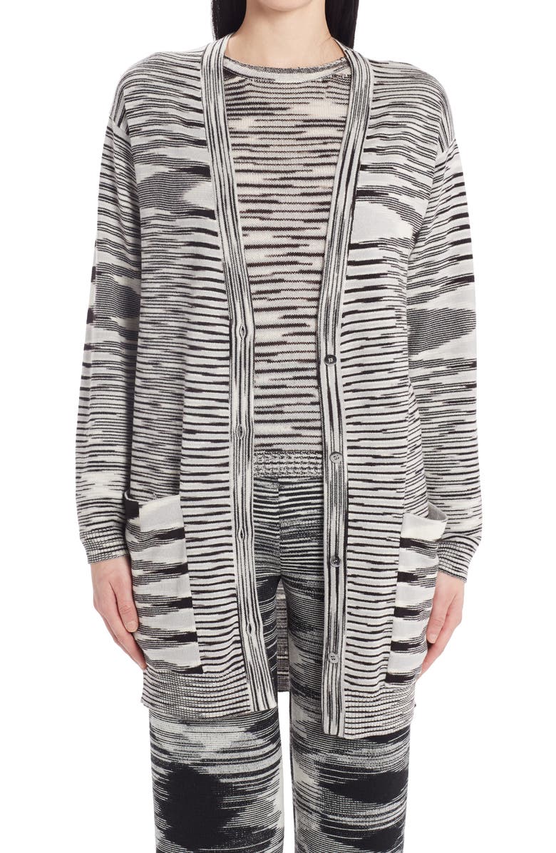 Missoni Space Dye Cashmere Cardigan, Main, color, 