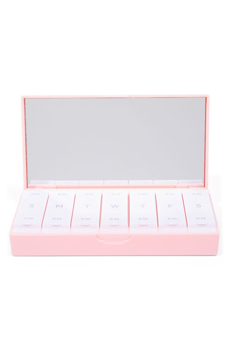 PORT AND POLISH AM & PM Pill Box, Main, color, Pink