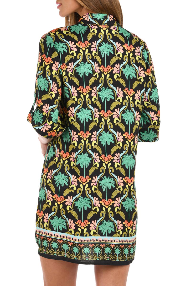 Sunshine 79 Mirage Resort Cover-Up Tunic, Alternate, color, Black Multi