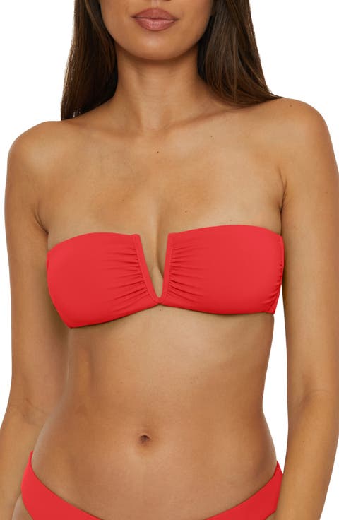 Color Code Bandeau Bikini Top