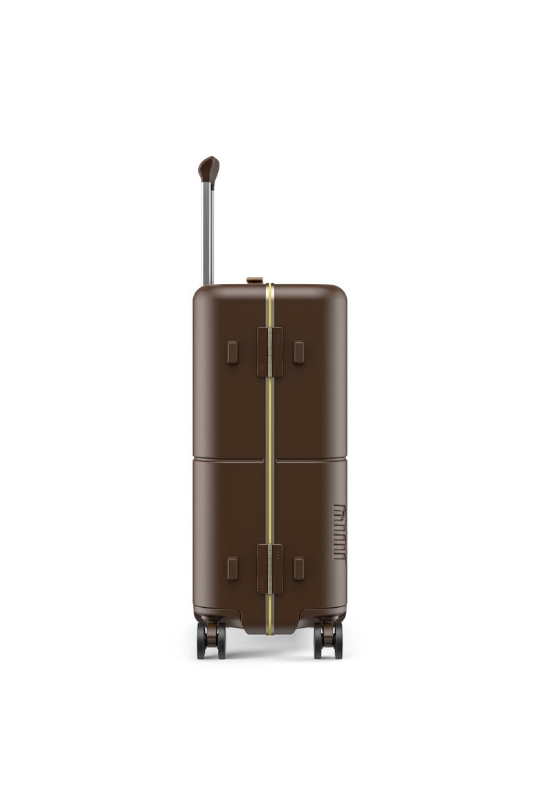 Carry On Trunk, Alternate, color, Matte Brown