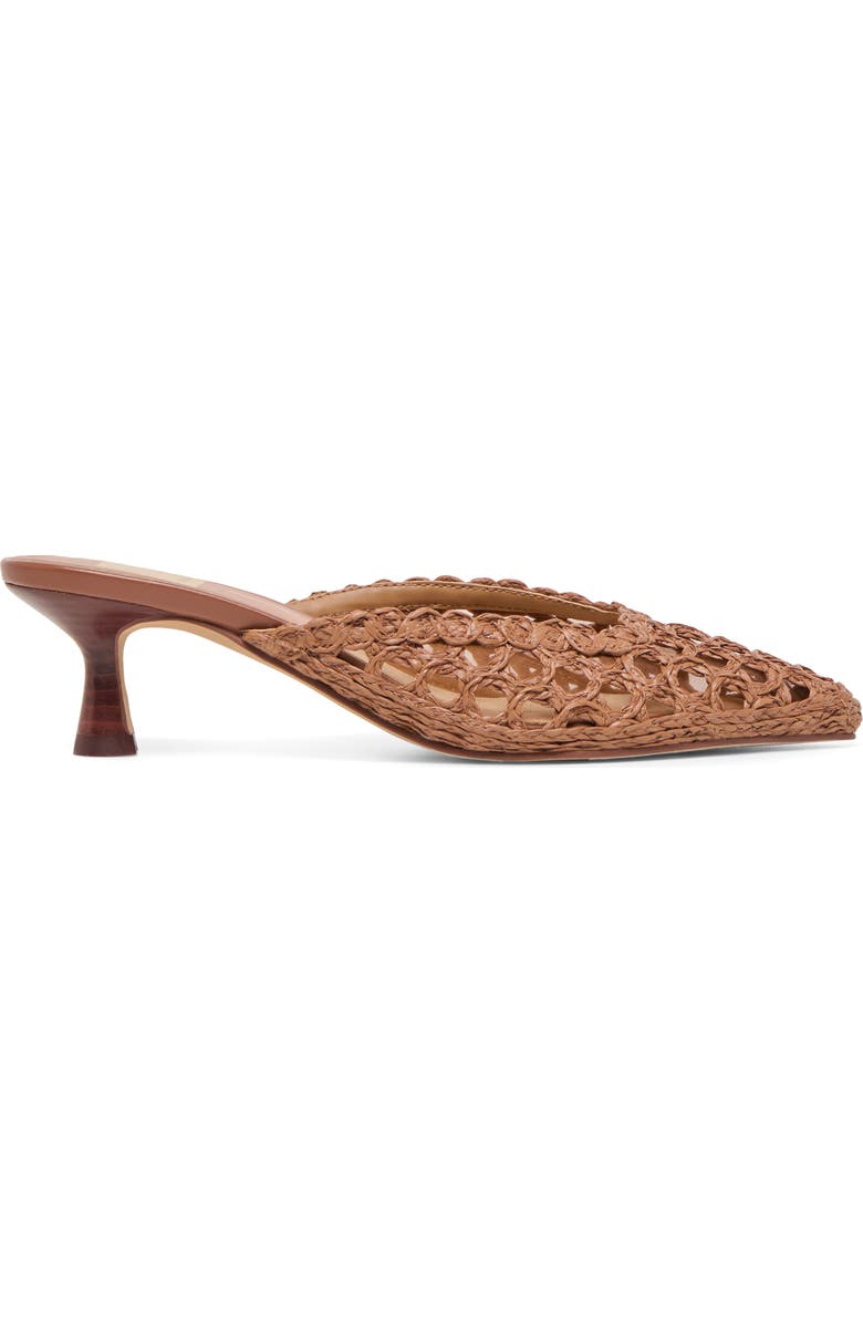 Dolce Vita Cleo Woven Mule, Alternate, color, Mid Brown Raffia