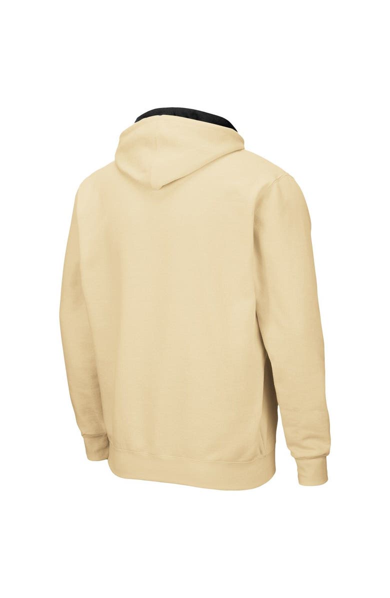 COLOSSEUM Men's Colosseum Gold Purdue Boilermakers Arch & Logo 3.0 Full-Zip Hoodie, Alternate, color, Gold