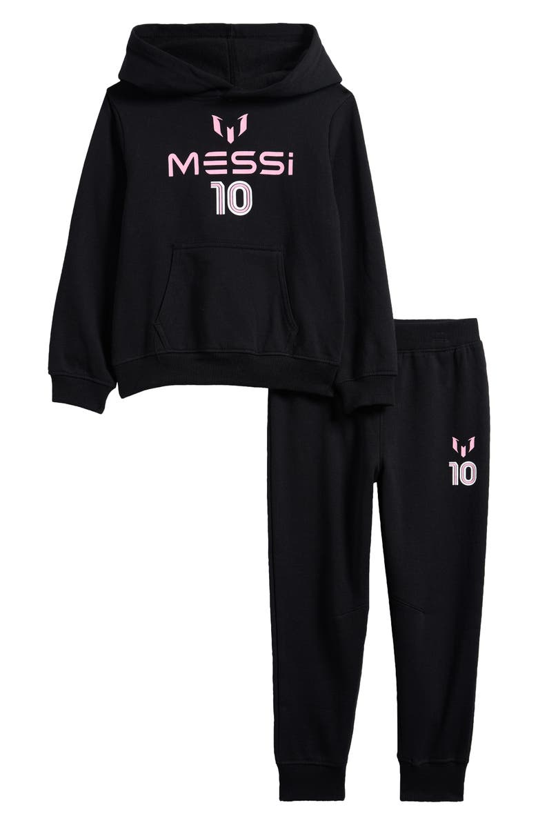 Messi Kids' Messi Hoodie & Joggers Set, Main, color, Stretch Limo
