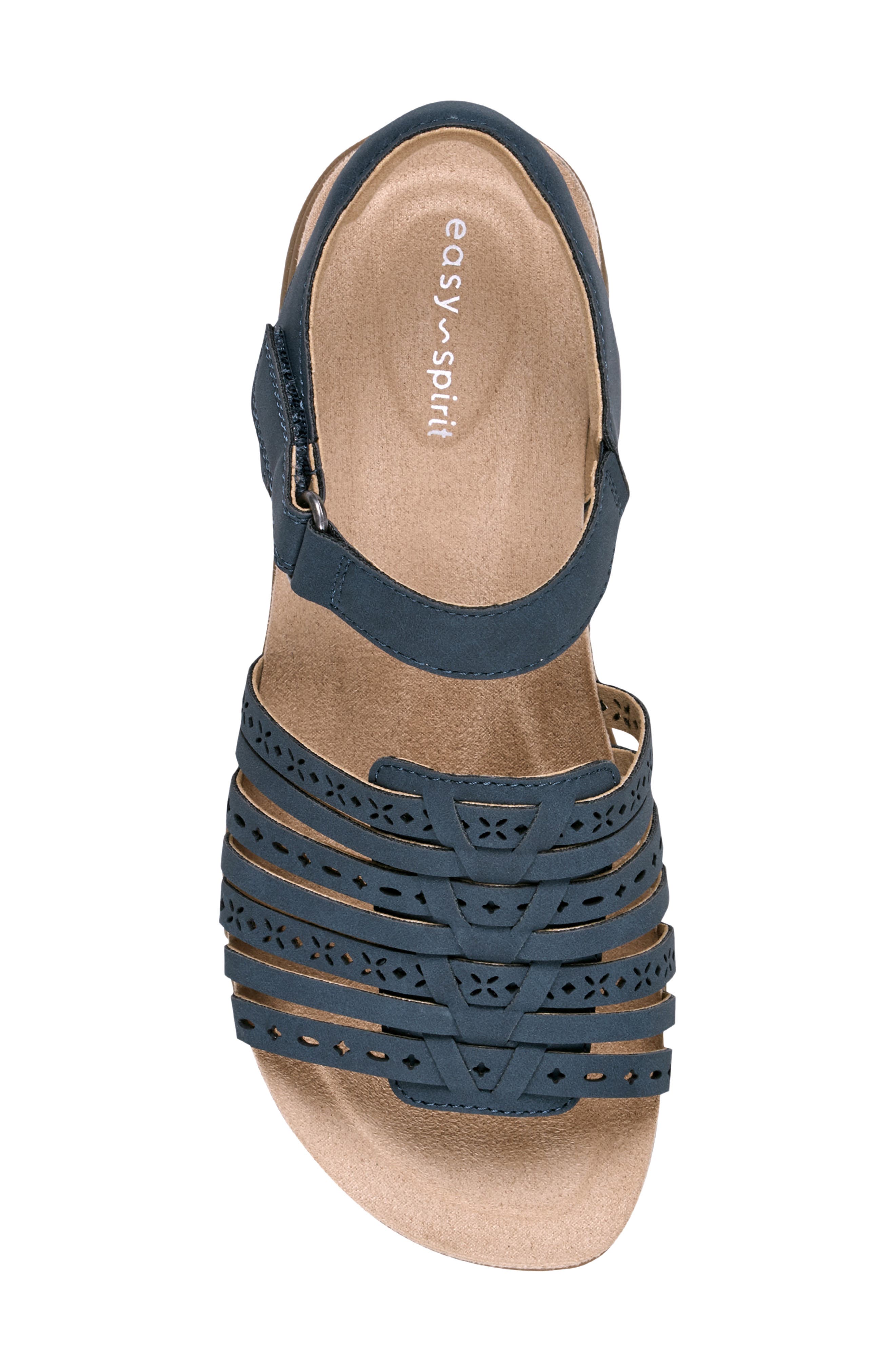 Mandie Sandal, Alternate, color, DARK BLUE