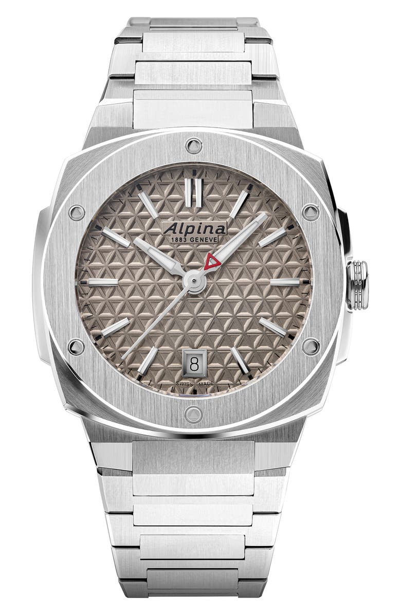 ALPINA Alpiner Extreme Bracelet Watch, 34mm, Main, color, Silver-Tone