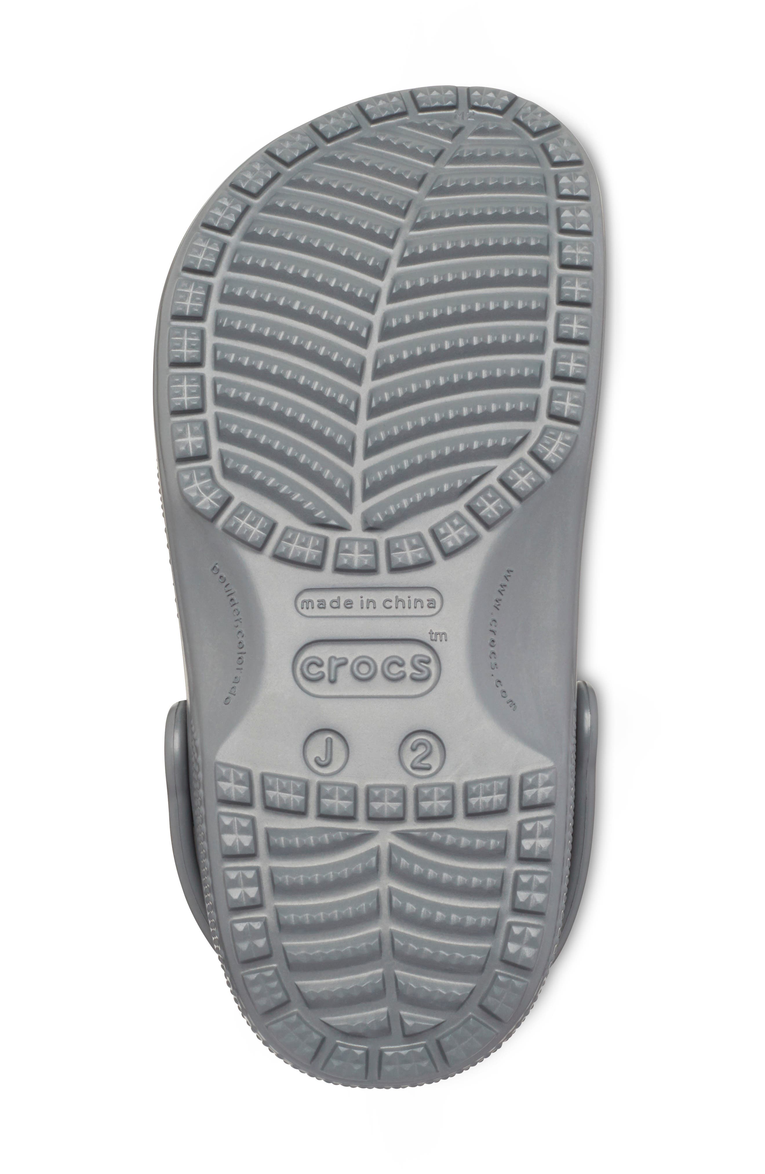CROCS Kids' Classic Clog, Alternate, color, Slate Grey