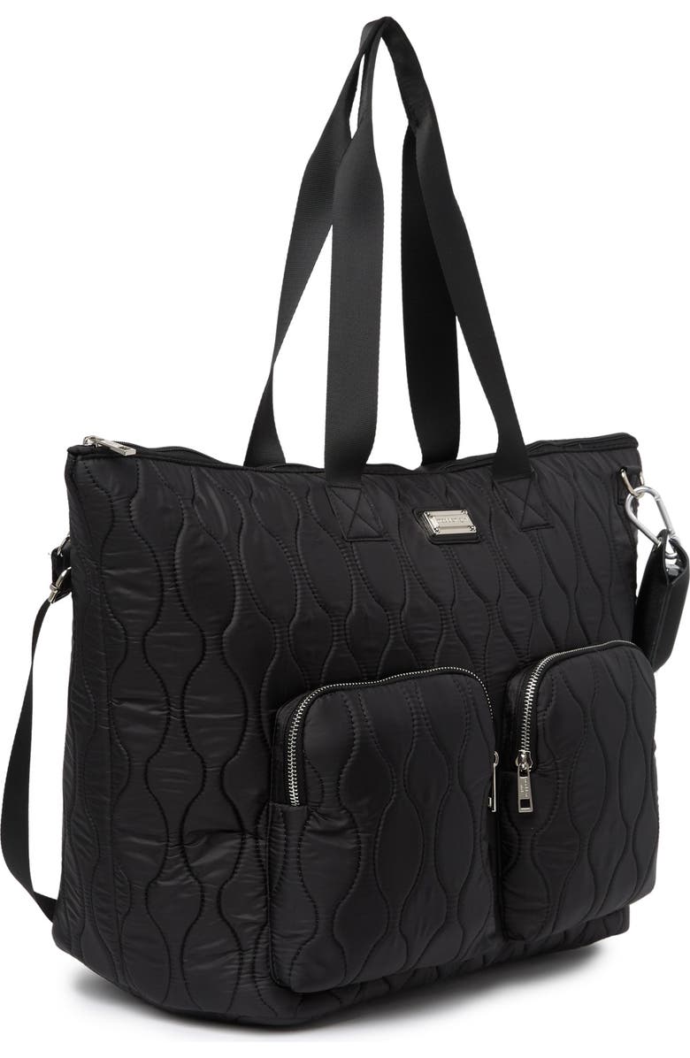 Madden Girl Quilted Weekend Tote Bag, Alternate, color,