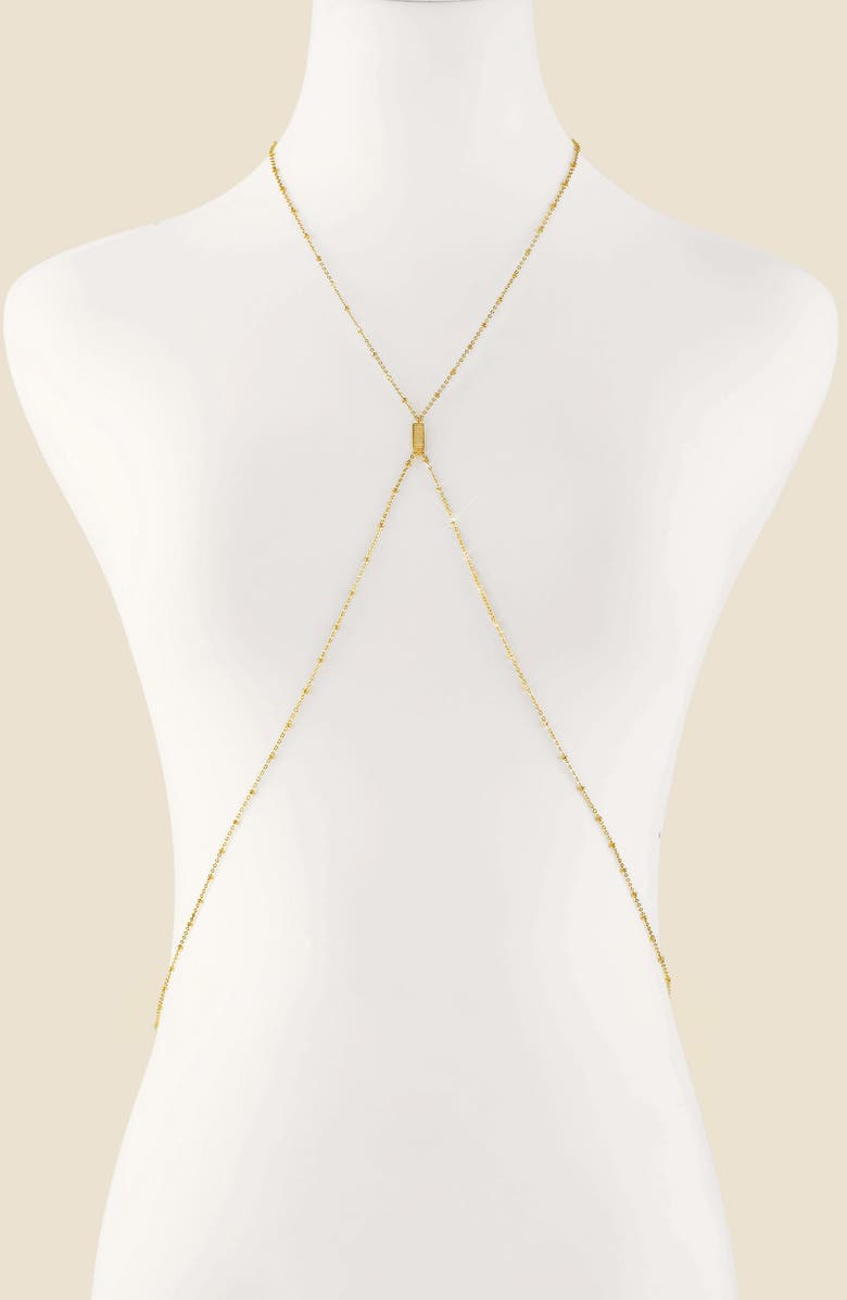 Ettika Simple Body Chain, Alternate, color,