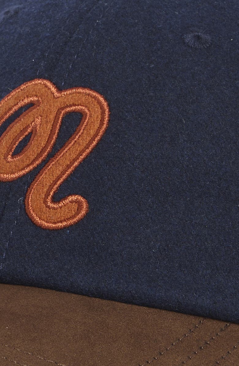 Malbon Golf Embroidered M Script Baseball Cap, Alternate, color,