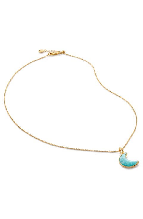 Fei Moon Pendant Necklace