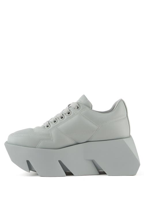 United Nude Bull Puffy Sneaker In Gray