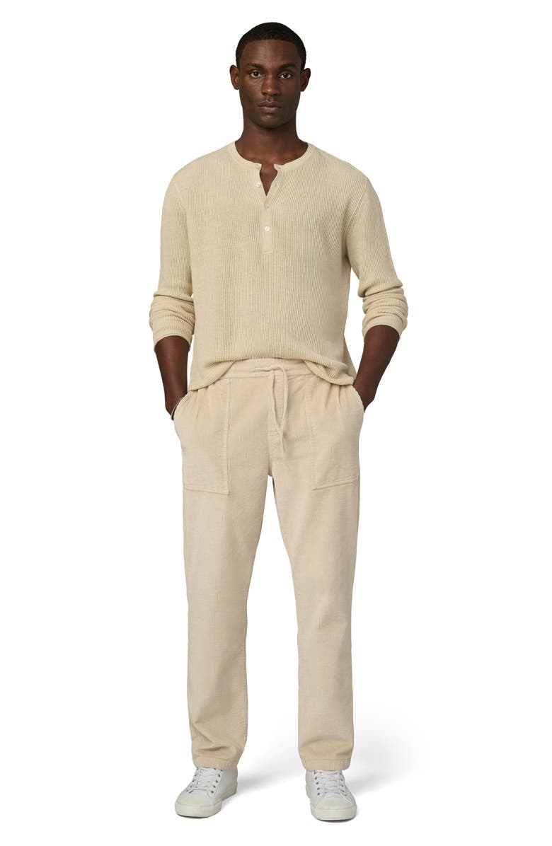 Joe's Cotton & Linen Henley Sweater, Alternate, color, Winter Sand