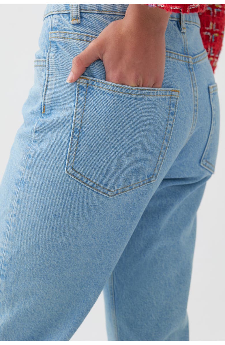 Nocturne High Waisted Mom Jeans, Alternate, color,