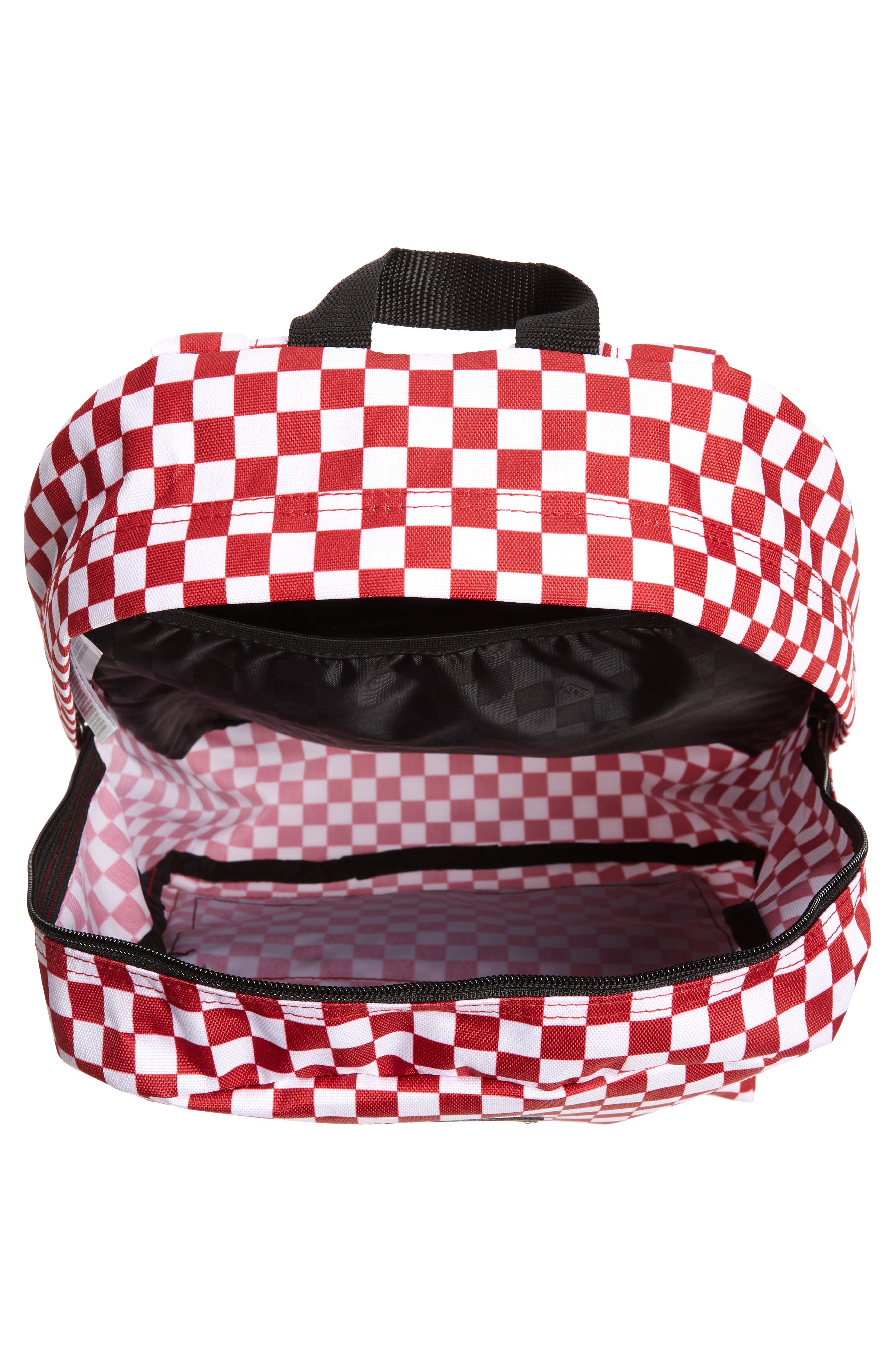 Vans Old Skool Checkerboard Canvas Backpack, Alternate, color, 