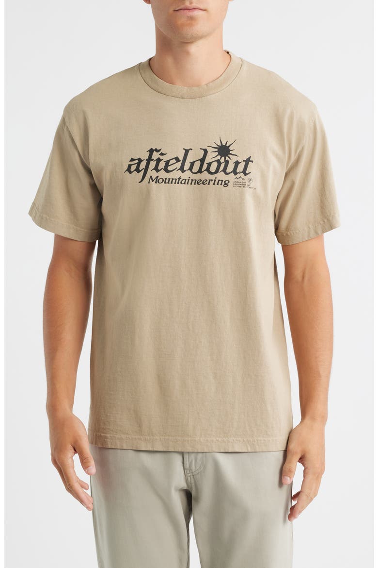 Sunrise Graphic T-Shirt, Main, color, SAND
