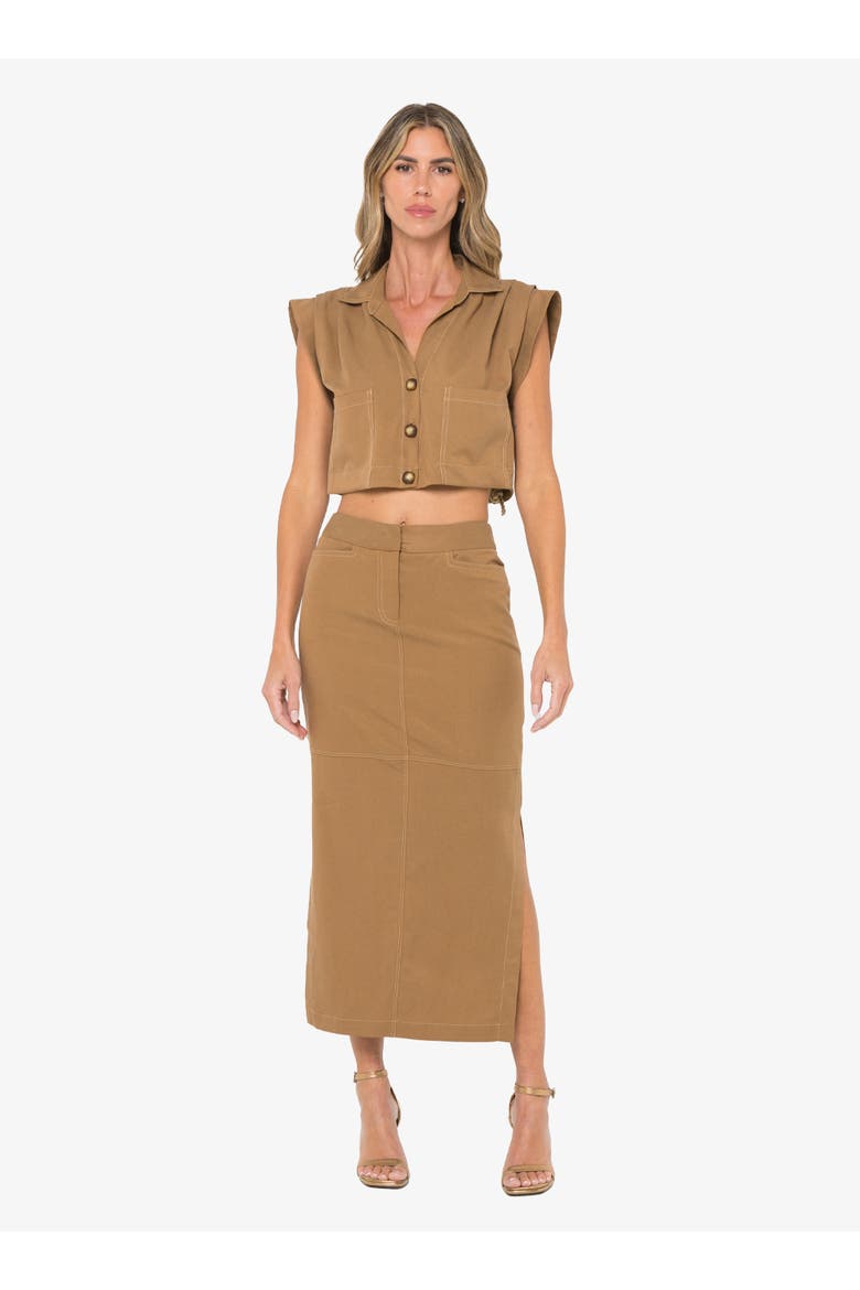 Reese Skirt, Main, color, Caramel