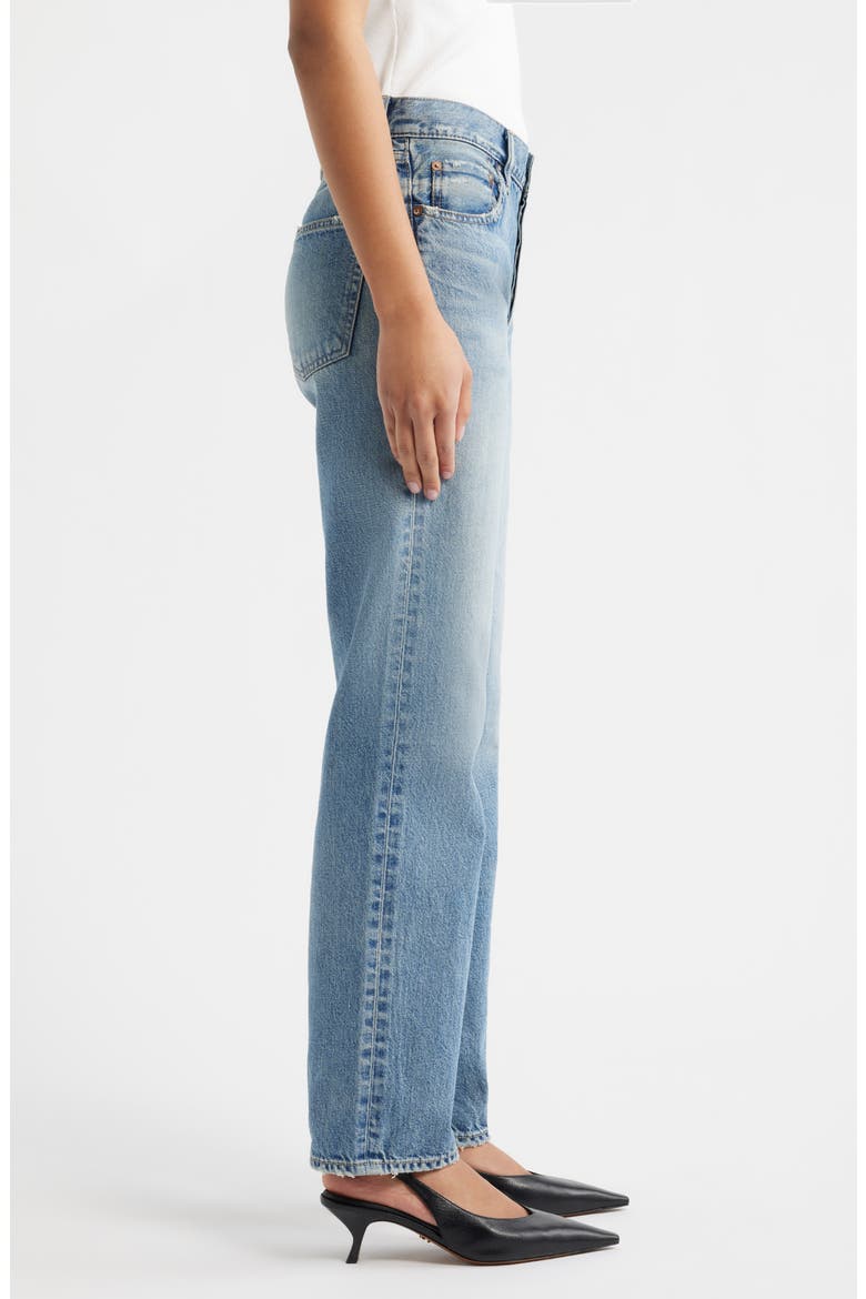 Leyden Straight Leg Jeans, Alternate, color, LIGHT BLUE
