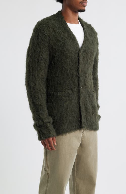 Obey Patron Cardigan In Green