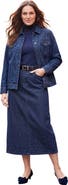 Jessica London Classic Cotton Denim Jacket