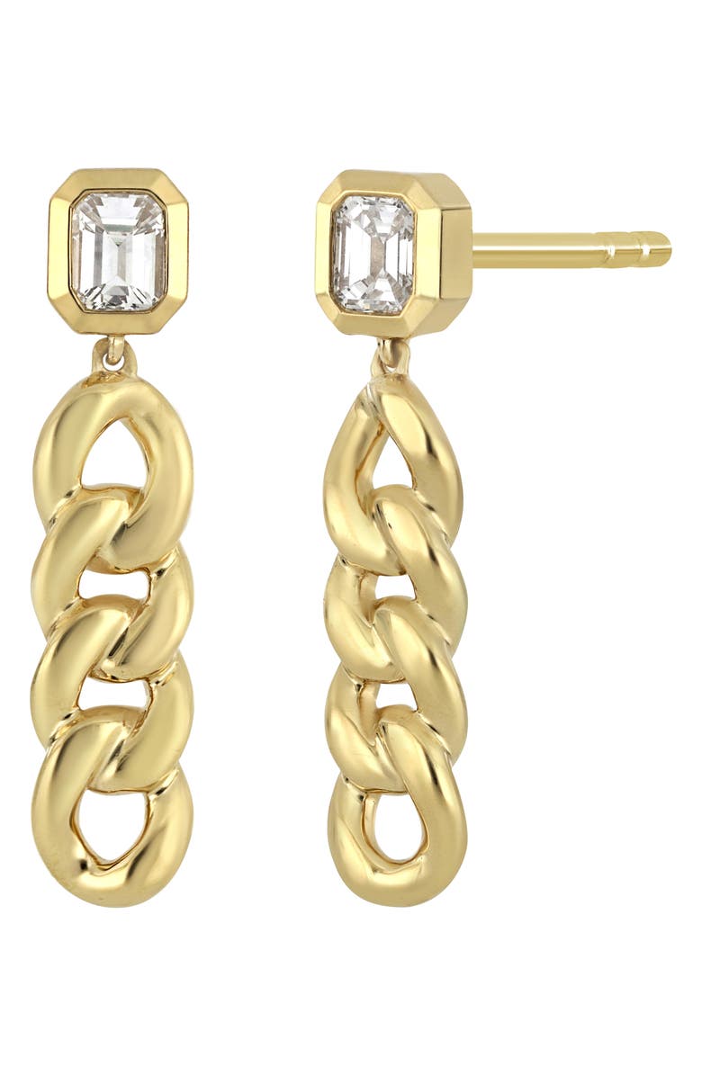 Bony Levy Varda Diamond Chain Drop Earrings, Main, color,