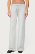 EDIKTED Embryn Knit Drawstring Pants