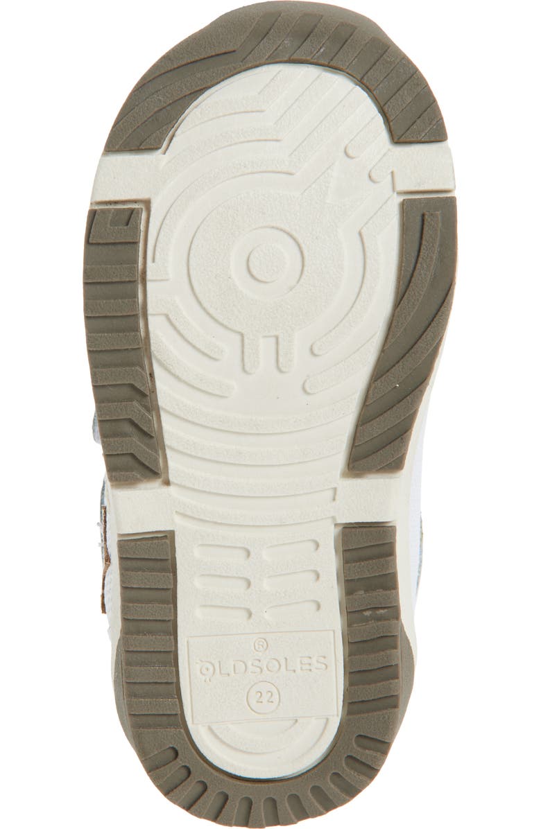 OLD SOLES Kids' 2116 Field Squad Sneaker, Alternate, color, Snow / Gold / Silver