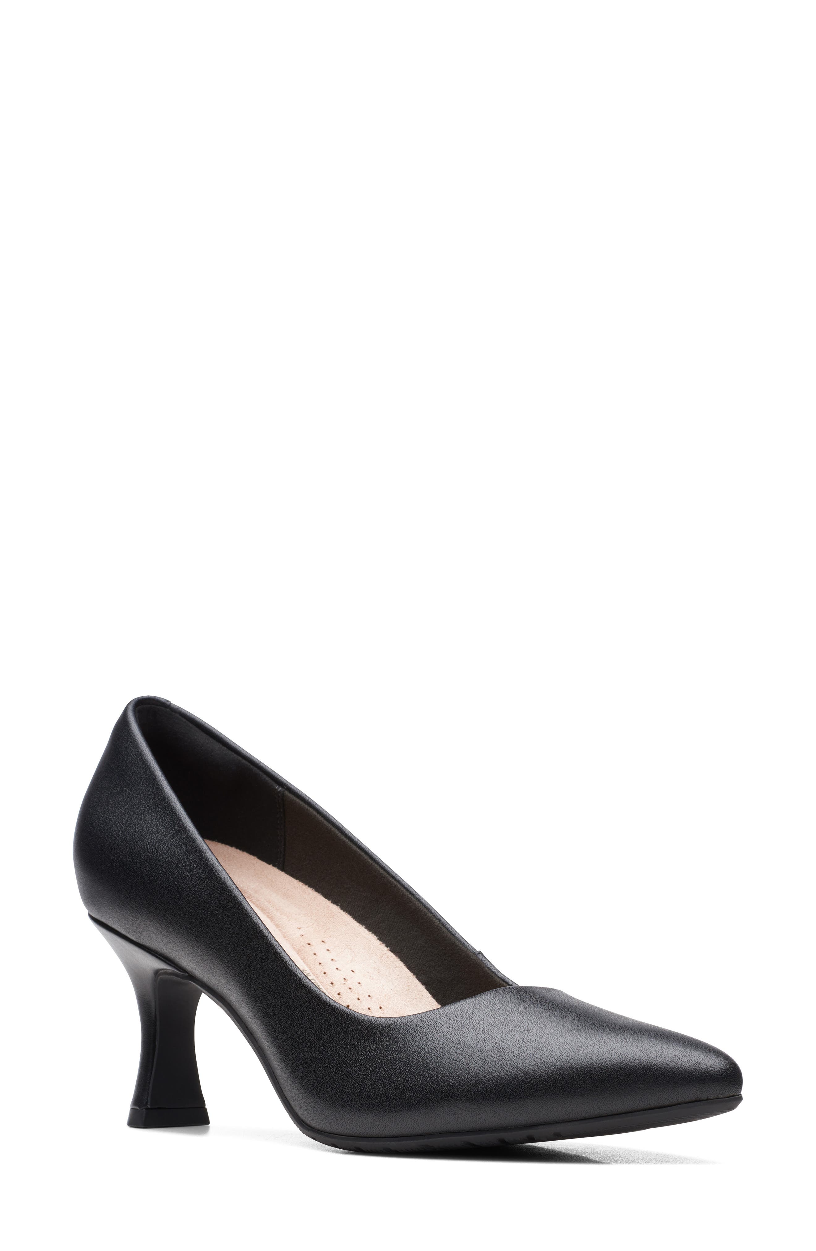 Clarks<sup>®</sup> Kataleyna Gem Leather Pump, Main, color, 