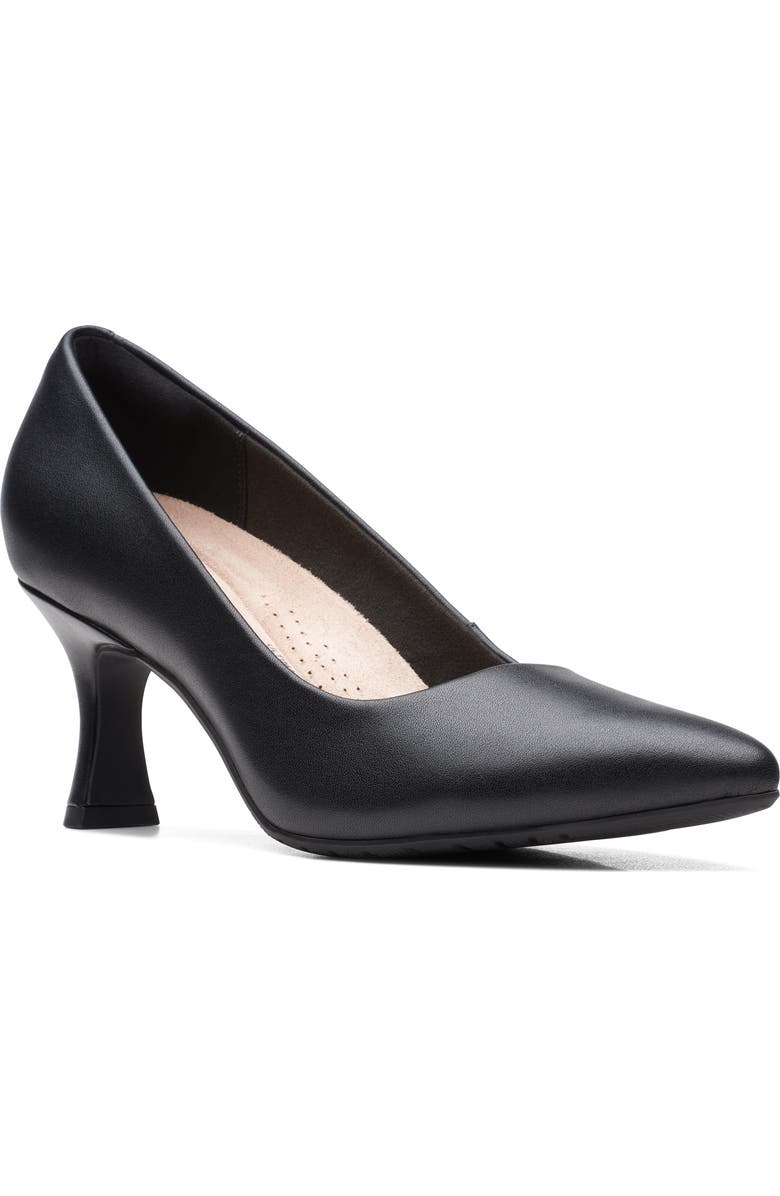 Clarks<sup>®</sup> Kataleyna Gem Leather Pump, Main, color,