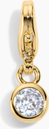 Electric Picks Crystal Charm