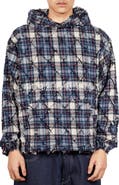 PLEASURES Mystic Flannel Poncho Hoodie