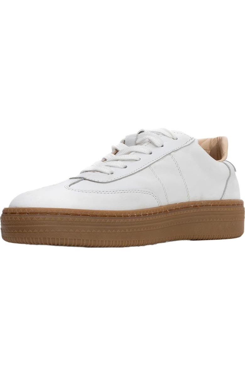 Forever & Always Shoes Fyore Leather Sneakers, Alternate, color, White Leather