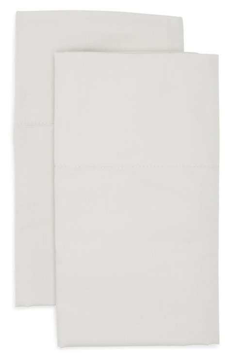 Set of 2 460 Thread Count Cotton Sateen Pillowcases