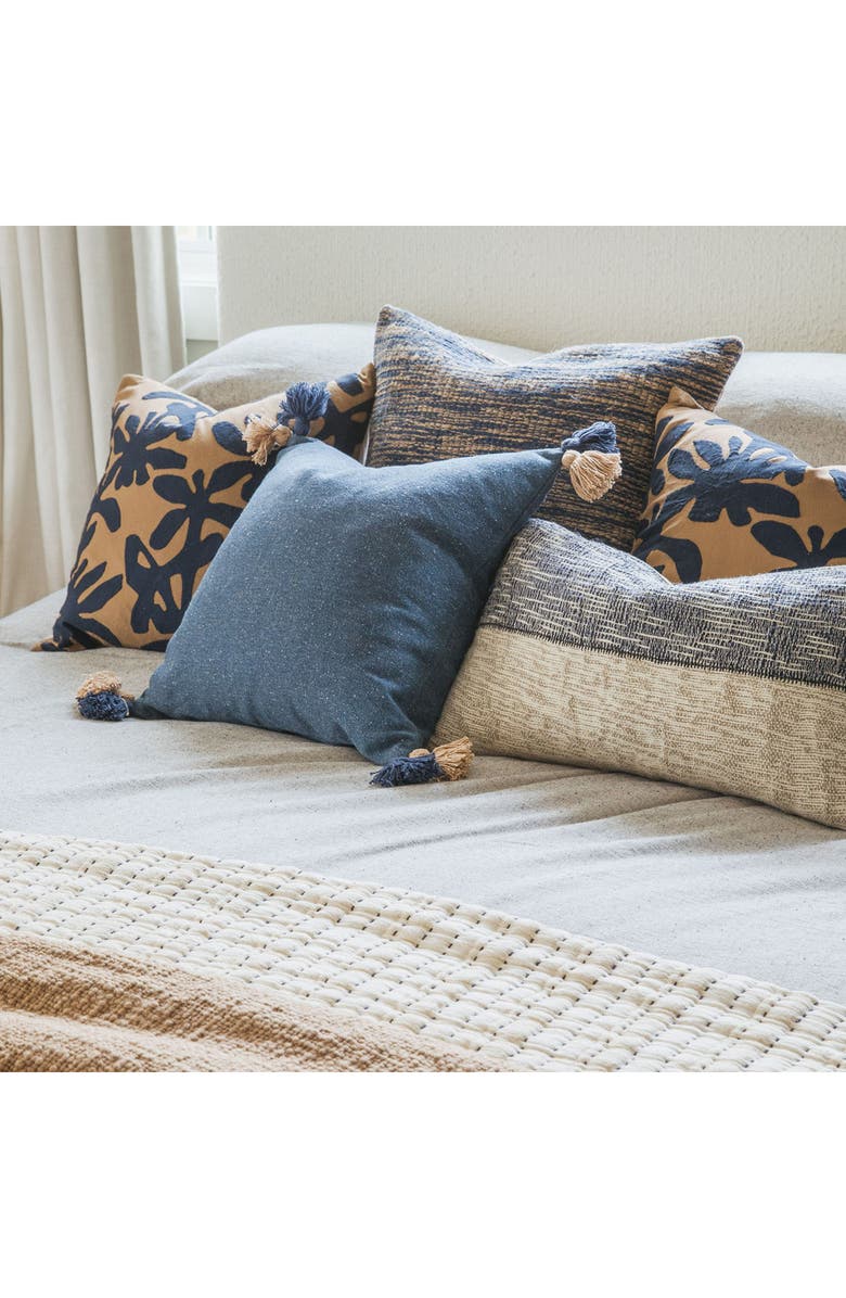 Crane Air Indigo Reef Accent Pillow, Alternate, color, Brown