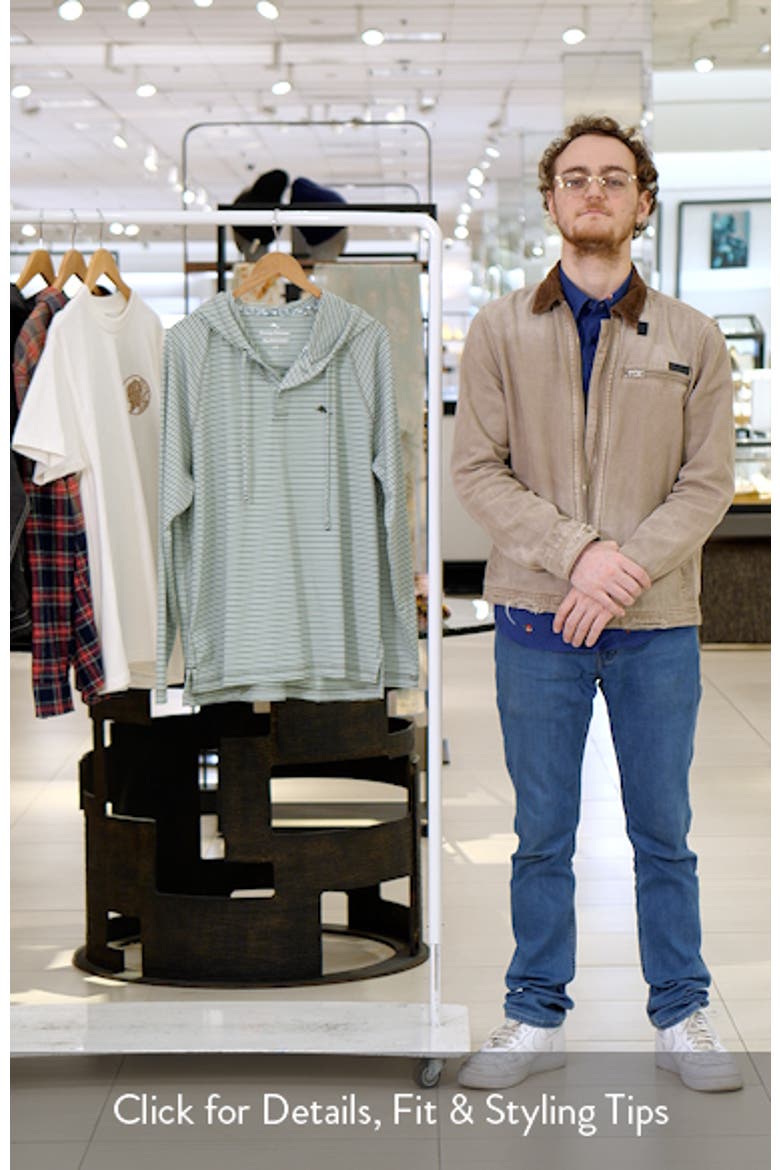 Starboard Shores Stripe Seersucker Hoodie video