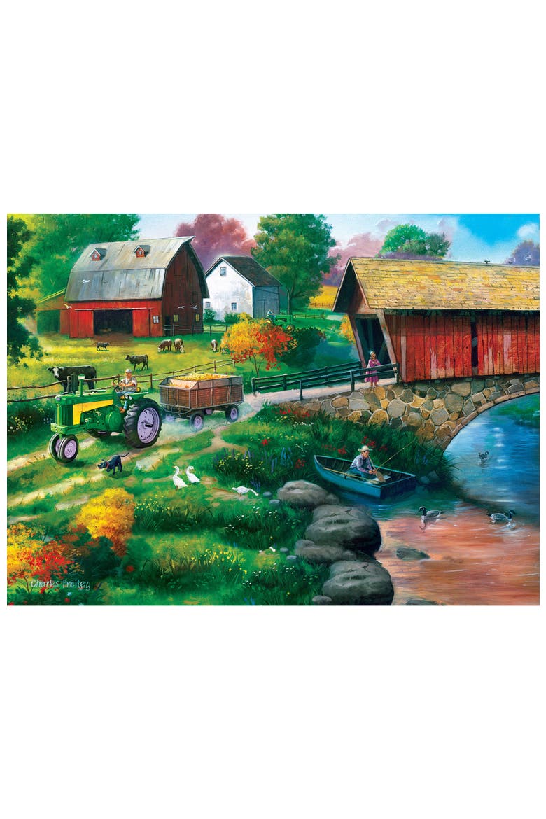Farm & Country 500pc Puzzles 4 Pack, Alternate, color, Multicolor