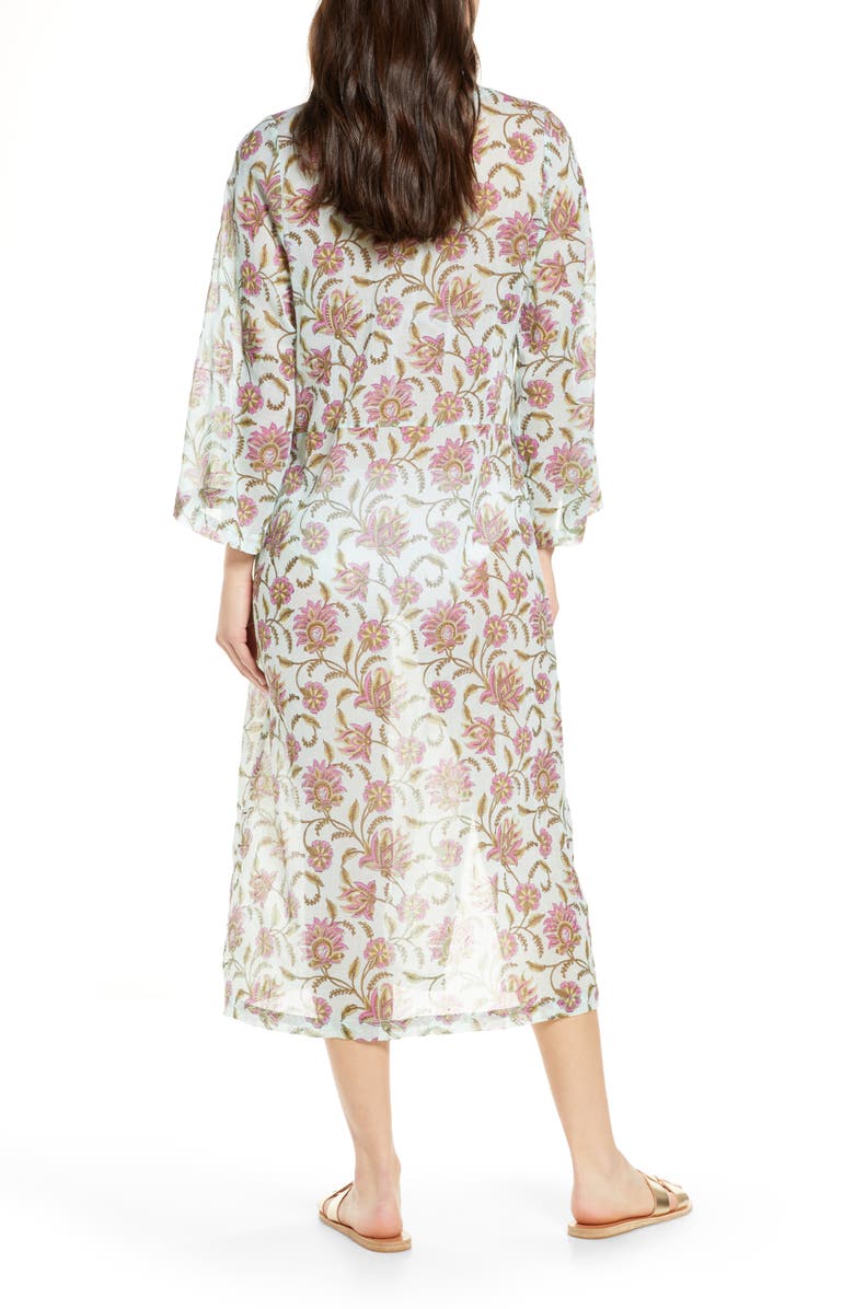 Roller Rabbit Lotella Cover-Up Tunic Dress, Alternate, color, Blue